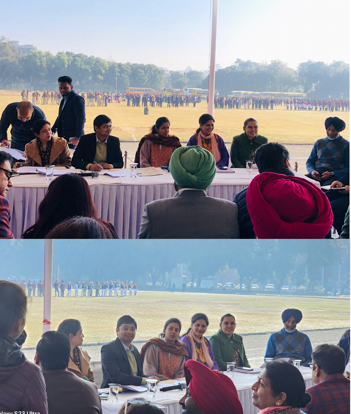 ਡਿਪਟੀ ਕਮਿਸ਼ਨਰ ਵੱਲੋਂ ਸਰਕਾਰੀ ਕਾਲਜ ਫ਼ੇਸ 6 ਵਿਖੇ ਗਣਤੰਤਰ ਦਿਵਸ ਦੀਆਂ ਤਿਆਰੀਆਂ ਦੇ ਜਾਇਜ਼ੇ ਲਈ ਮੀਟਿੰਗ